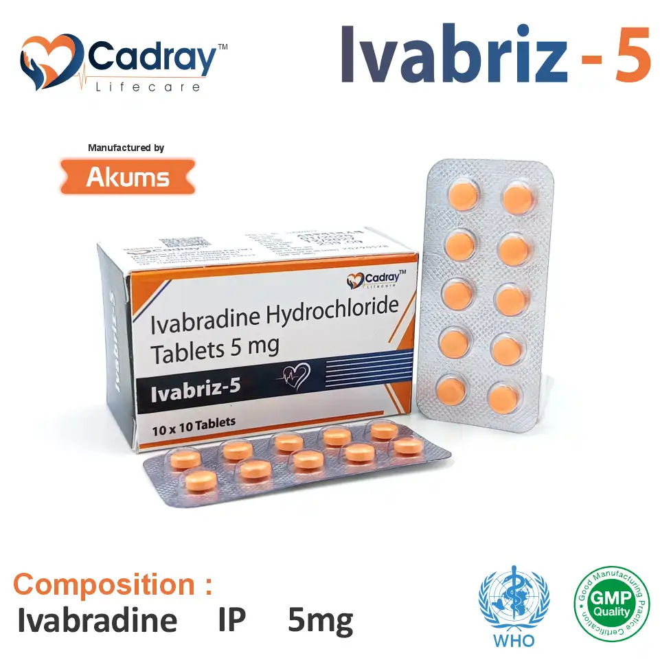 Ivabradine 5mg Tablet | Cardiology Care | Best Price for PCD Pharma Franchise